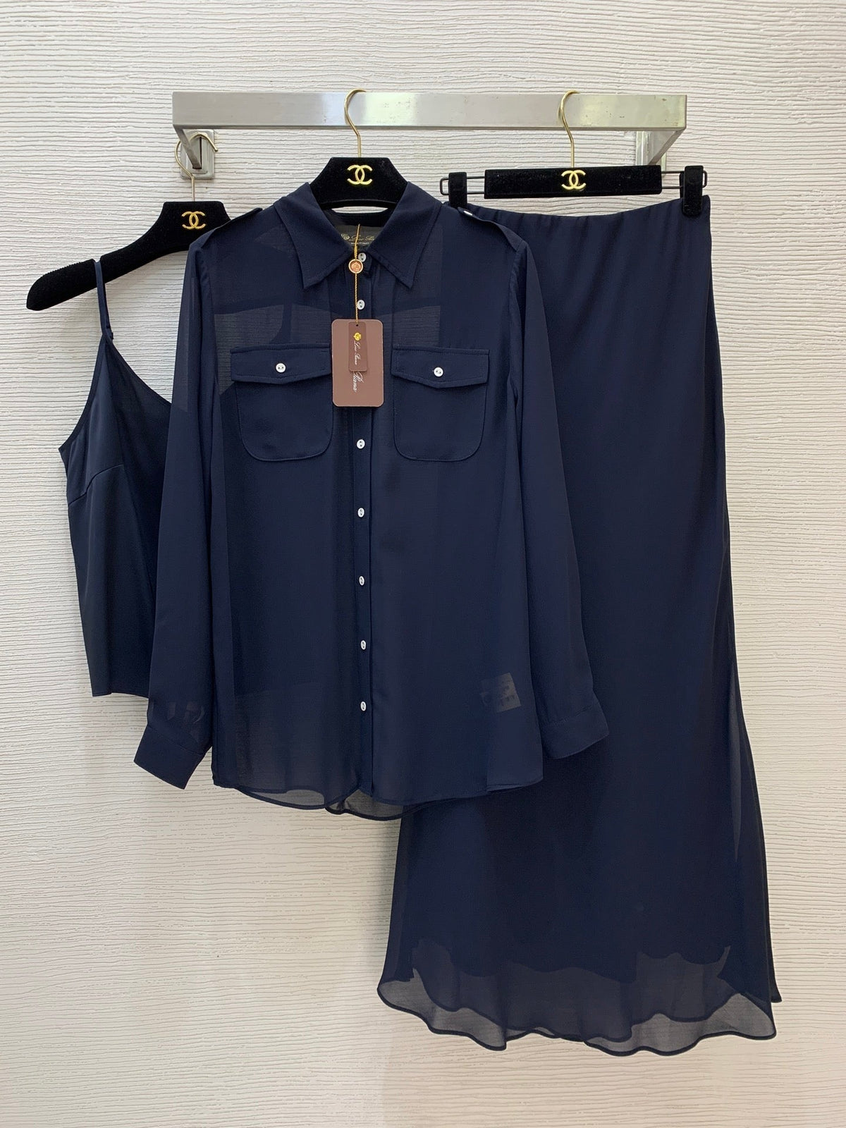 LP 26s Three-piece Shirt Skirt Set 971