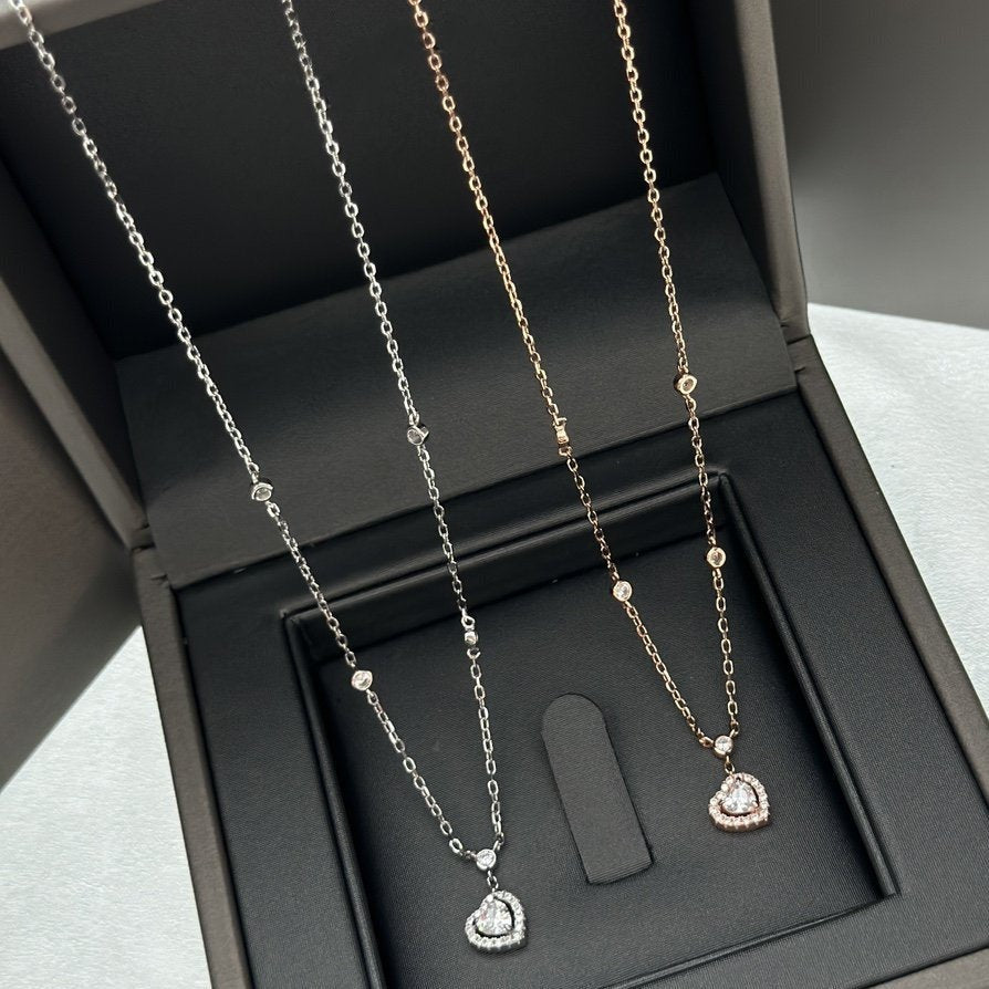 Messika Joy Heart Diamond Necklace