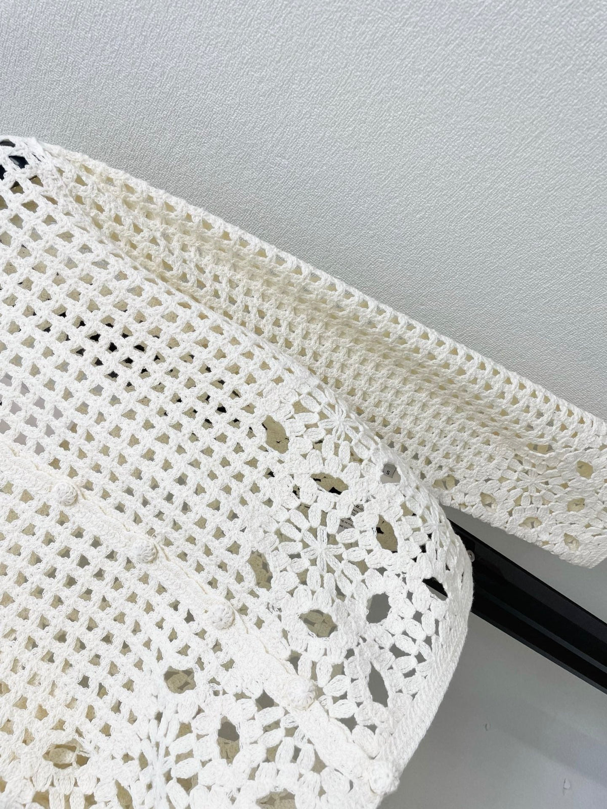 Celine 2026 Long-sleeved Cardigan Wool Cotton 413793