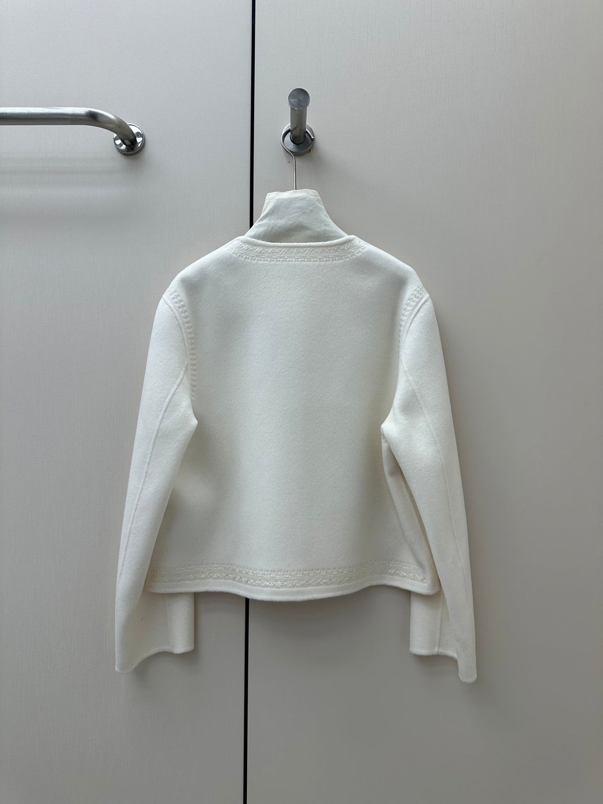 HM 26S Jacket Tonal Embroidery Wool Cashmere 435173