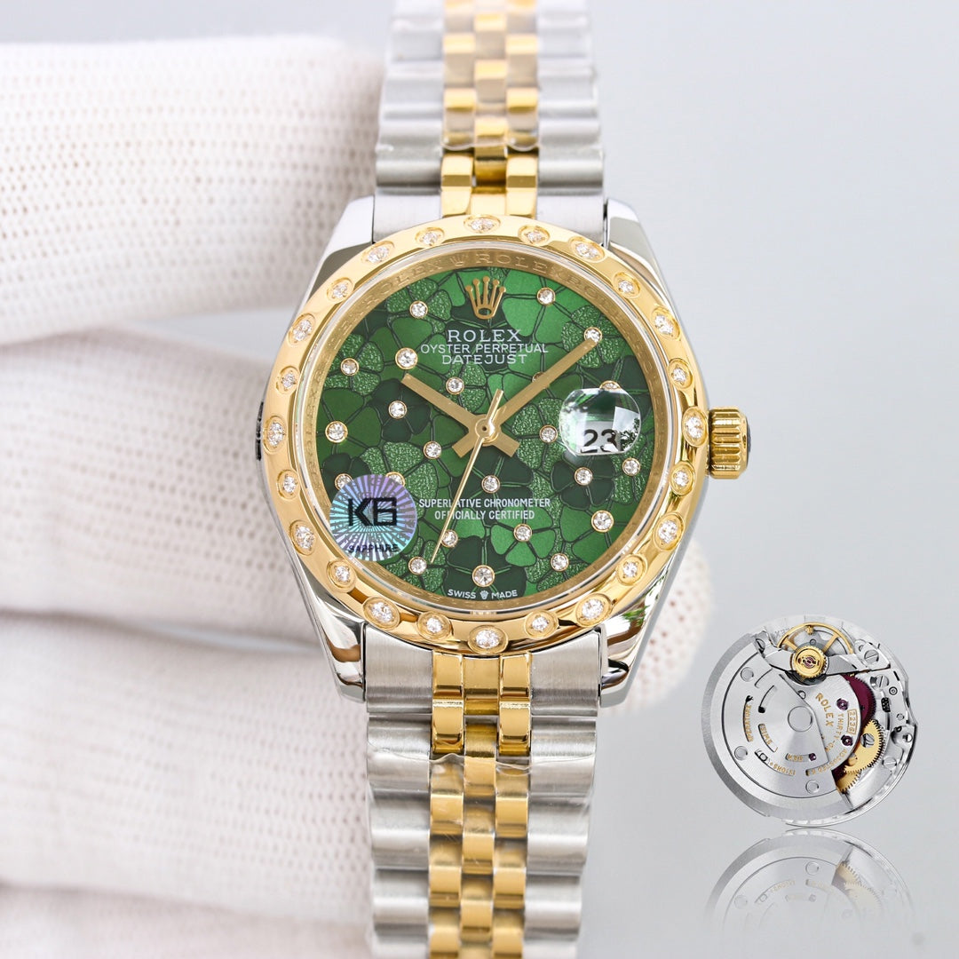 DATEJUST 31 GOLD BLUE DIAL