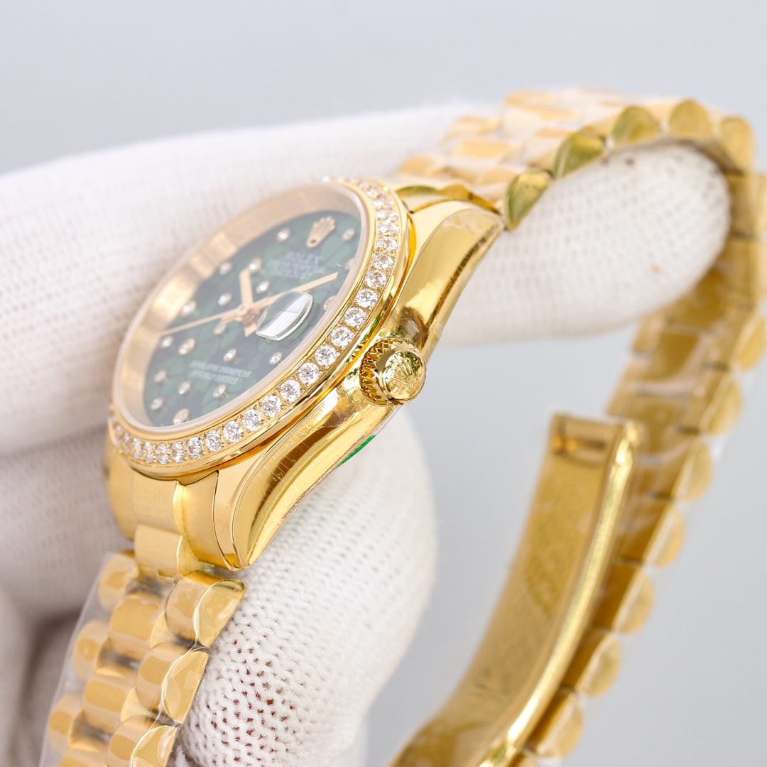 DATEJUST 31 GOLD BLUE DIAL