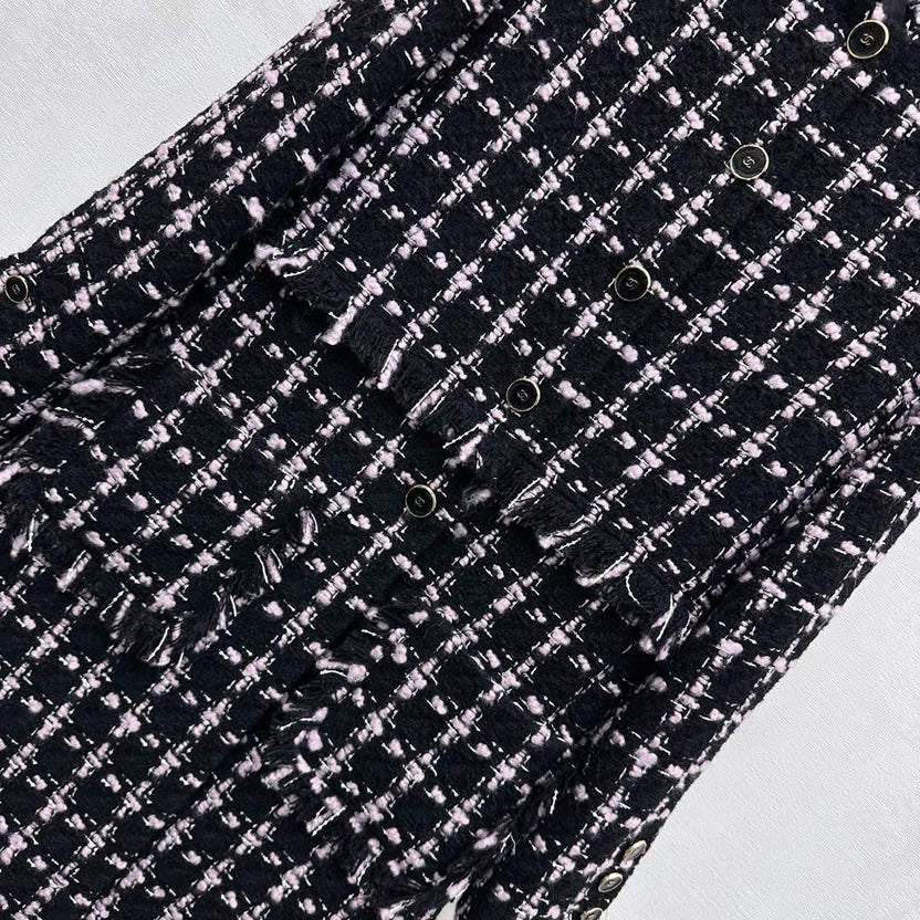 CHANEL WOOL LONG DRESS COAT STYLE 267