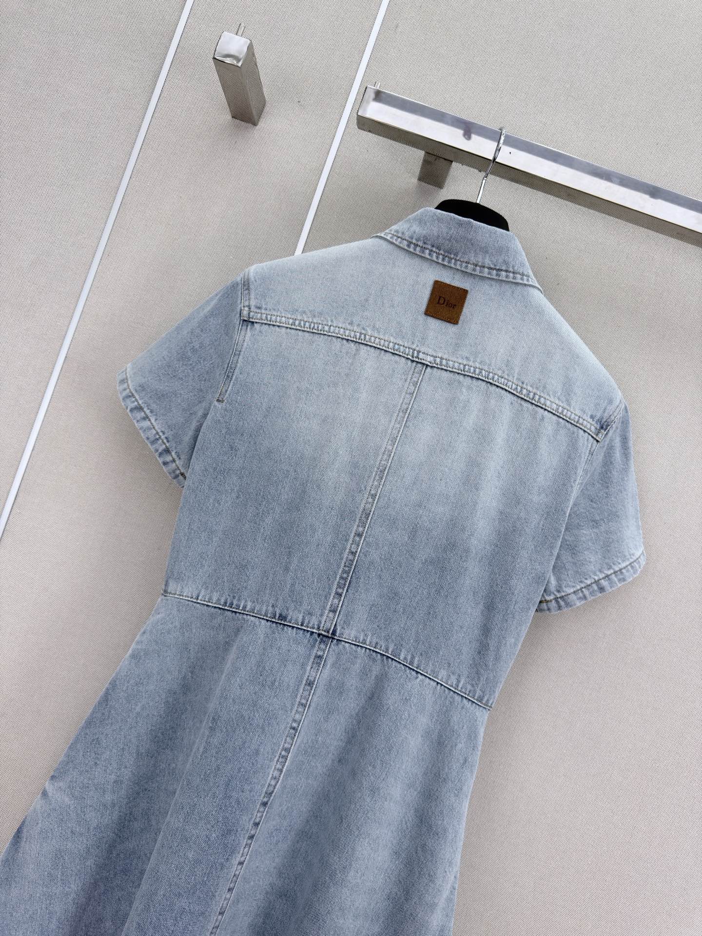 CD 26 Dress Blue in Cotton 379666
