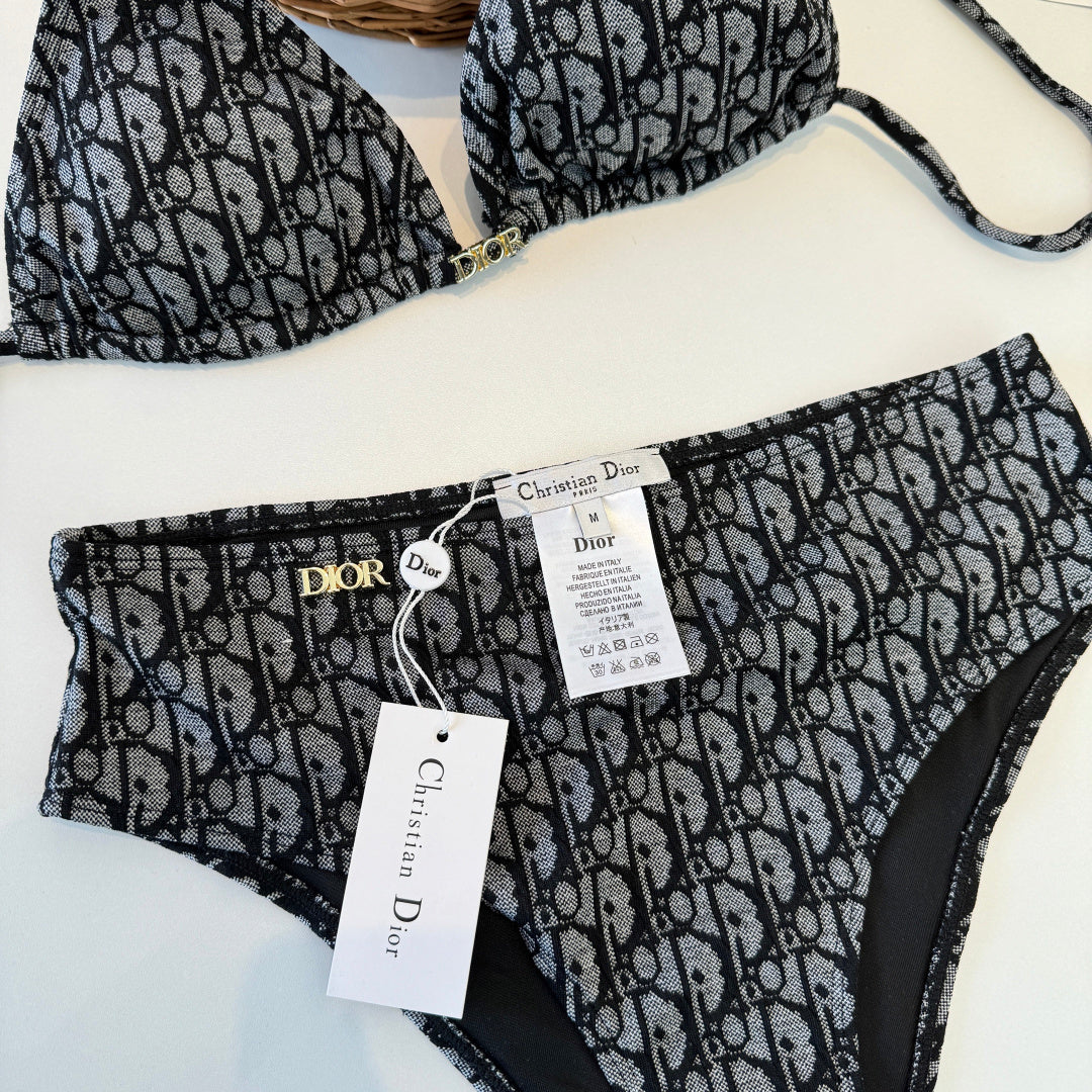 CD 26s Two-Piece Bikini Black in Polyamide 243557
