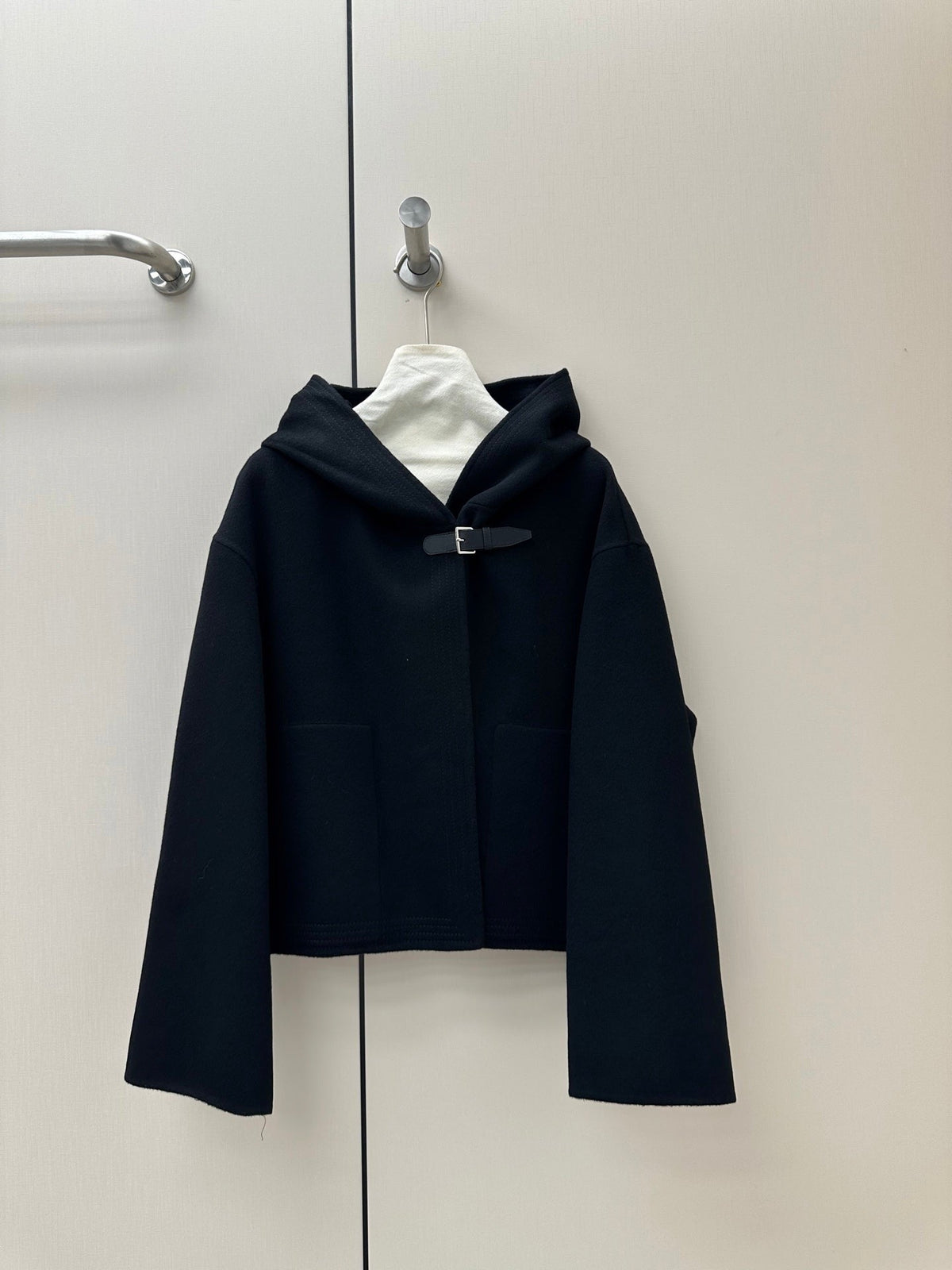 HM 26K Hooded Jacket Double-Sided Wool Cashmere 435163