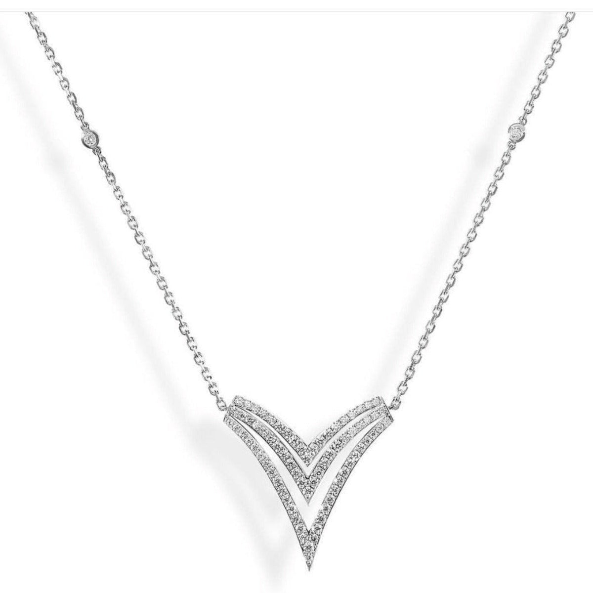 Messika Heart Diamond Necklace
