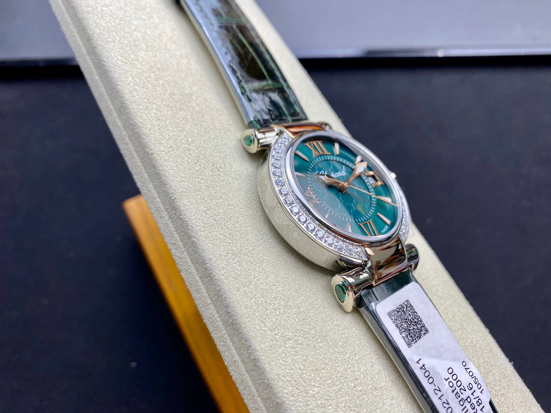 Impepiale 36mm Diamond Green Dial