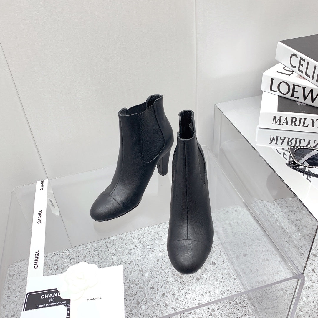 CC 26s Chelsea Boots 8cm Black Black Leather 162841