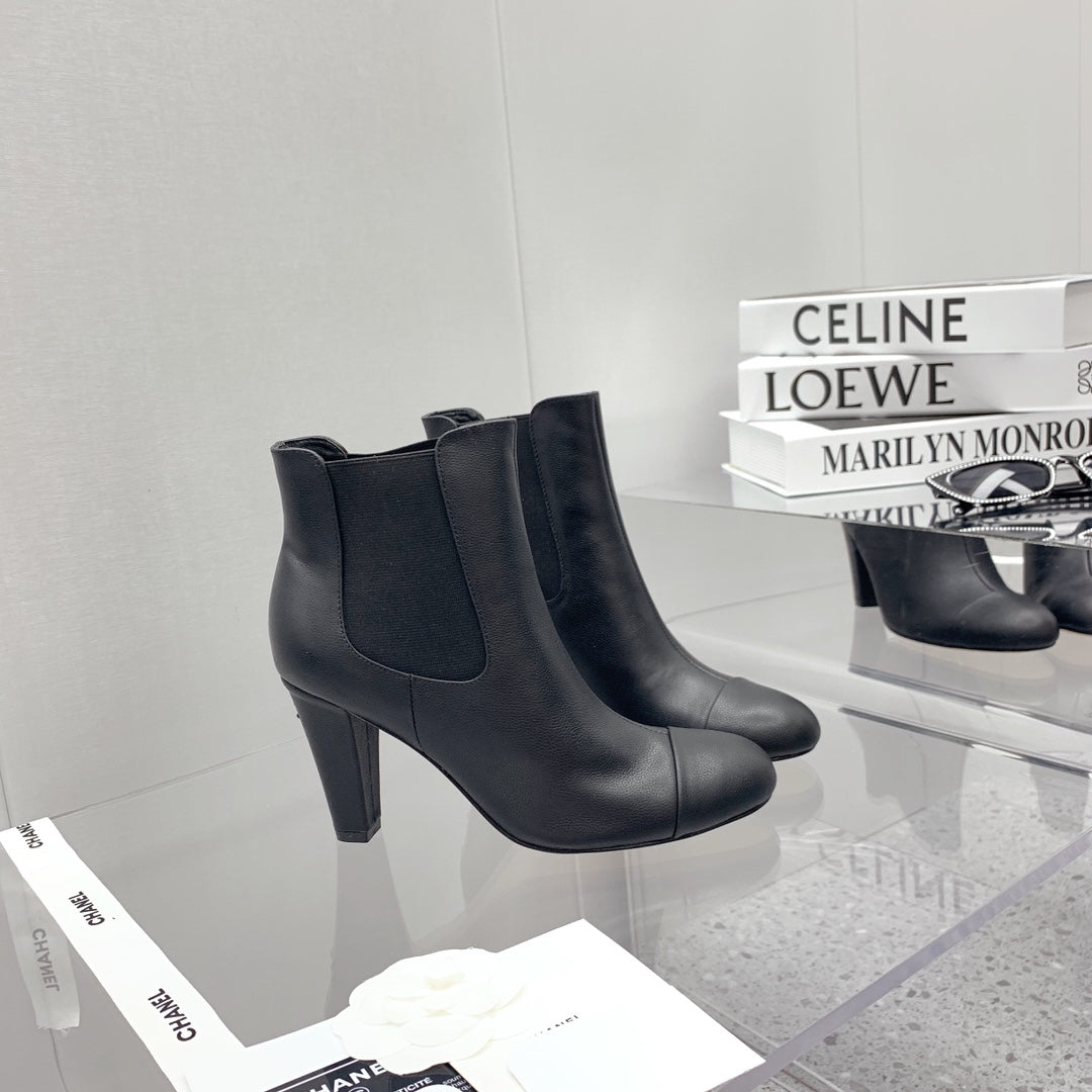 CC 26s Chelsea Boots 8cm Black Black Leather 162841