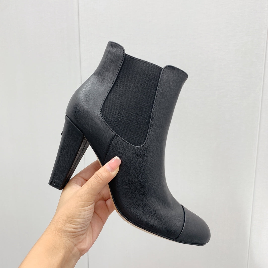 CC 26s Chelsea Boots 8cm Black Black Leather 162841