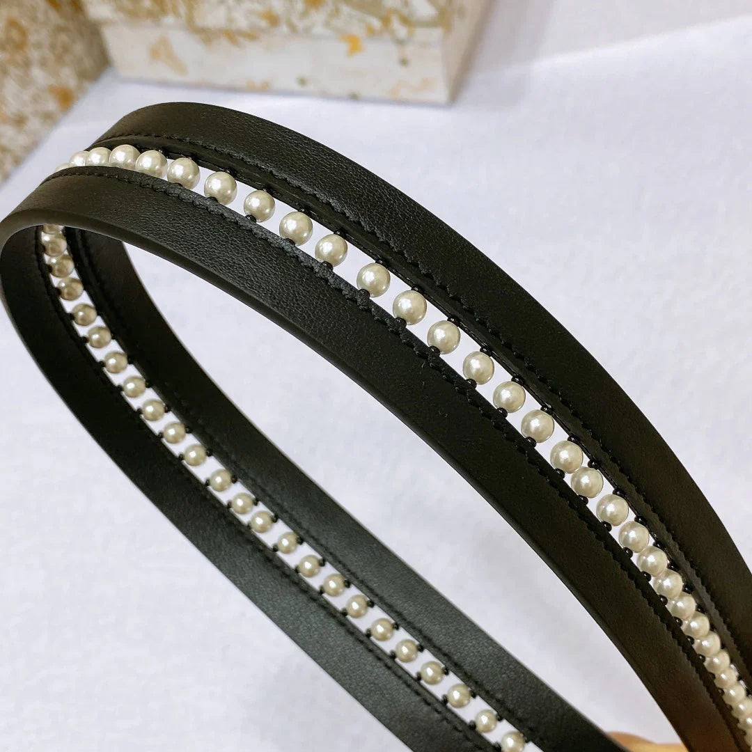 Dior 2026 Montaigne CD Belt 3.0cm Smooth Calfskin