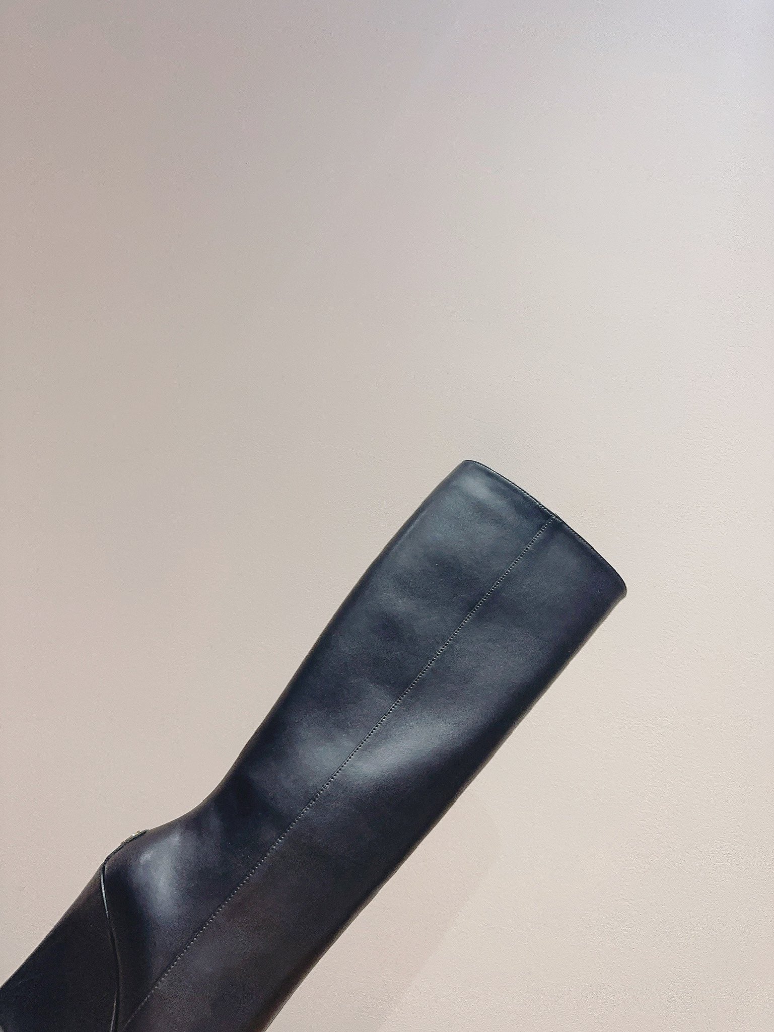 Jimmy Blake Long Boots 110mm Black Cowhide 420129