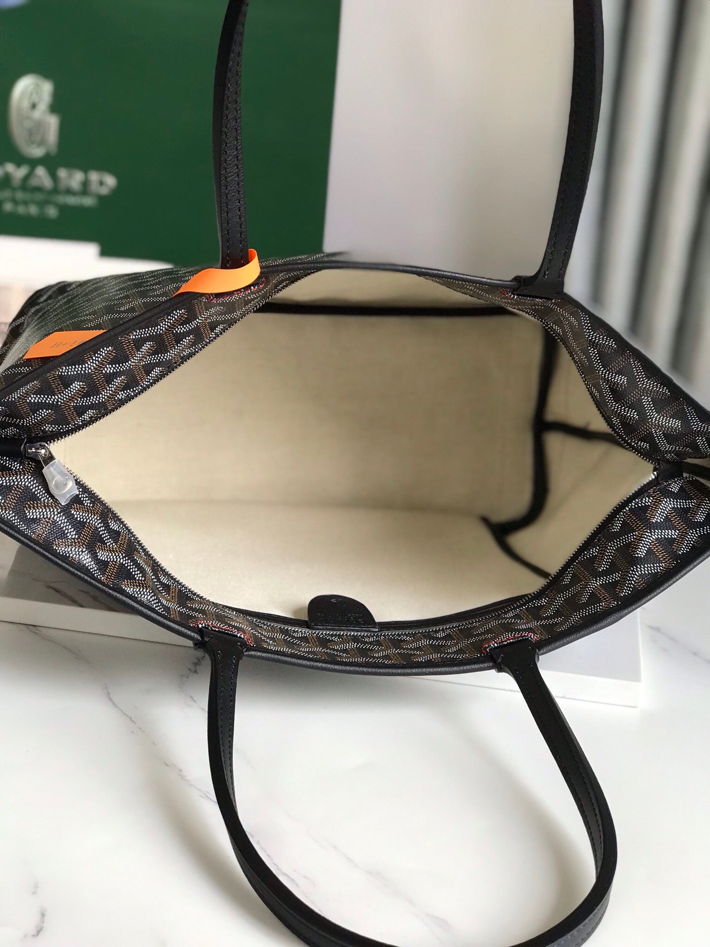 Goyard Artois Bag 30cm Black Canvas & Calfskin