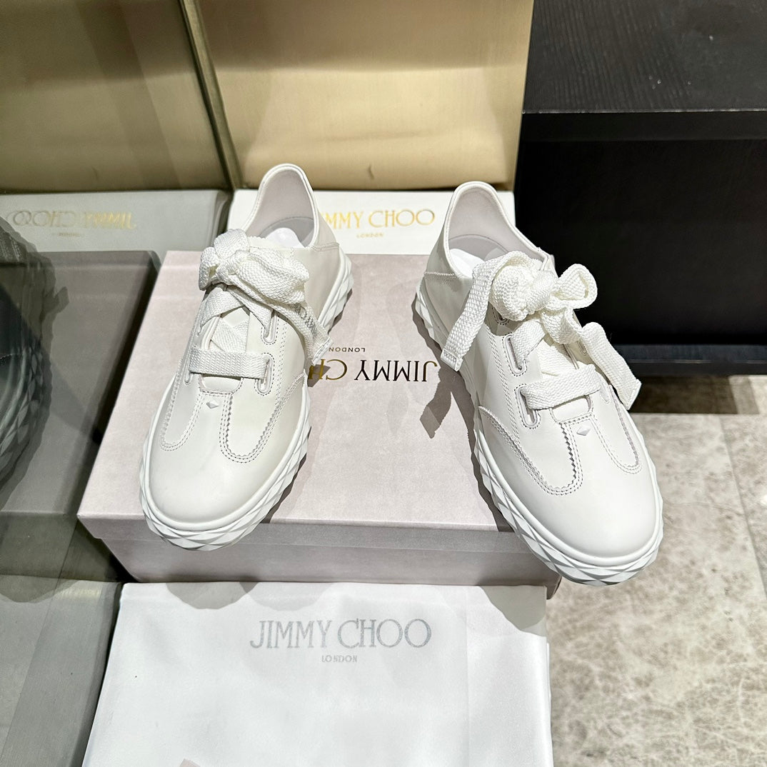 Jimmy Diamond Light Flex Sneaker White Leather 271193