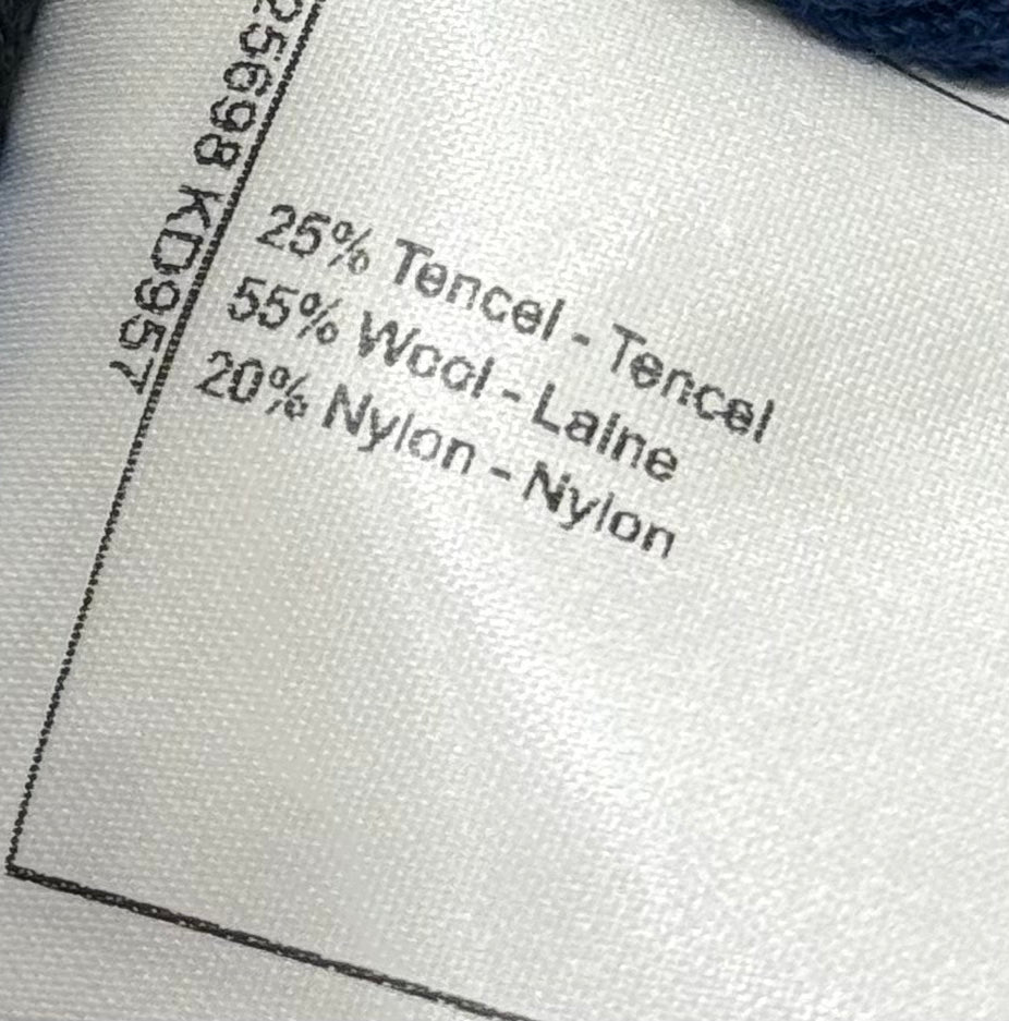 Chanel 25 T- Shirt Multicolor Wool with Tencel 229625