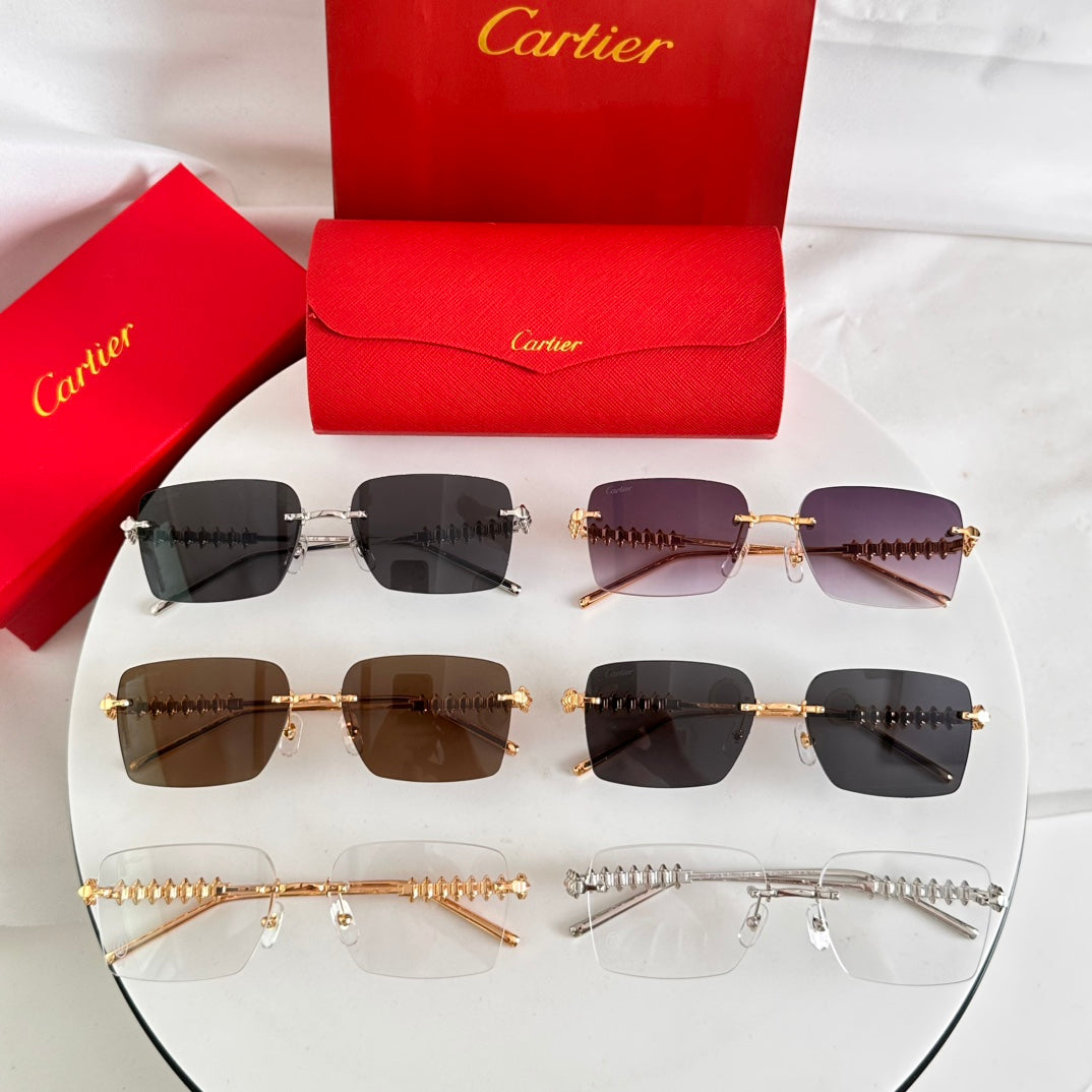 Cartier CT0545S Metal Sunglasses 189543