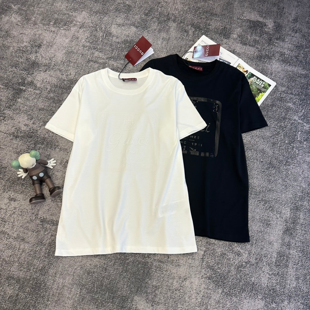 GG Short-Sleeve T-Shirt Print Cotton 350848