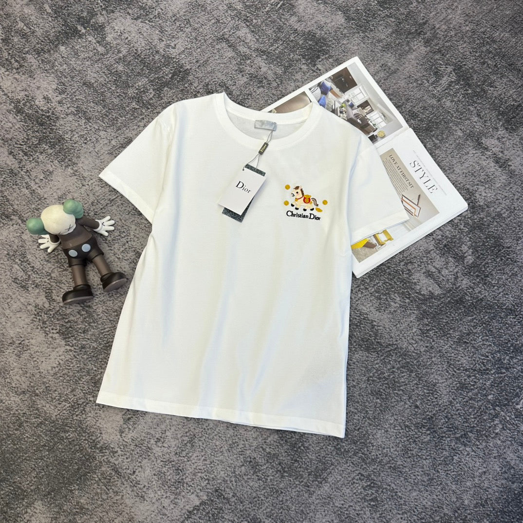 CD SS26 Year Of The Horse T-shirt Cotton 350685
