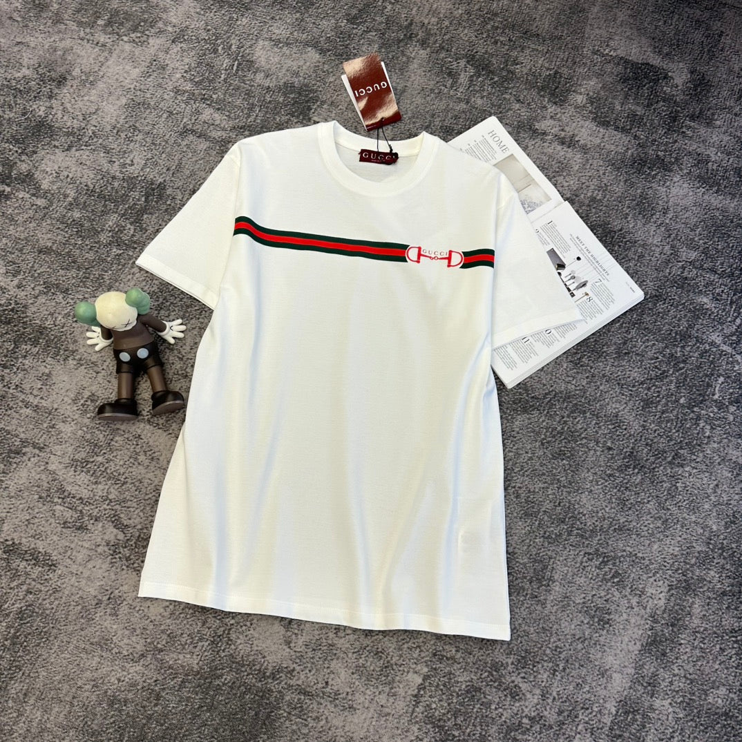 GG SS26 Short-Sleeve T-Shirt White Cotton 350719
