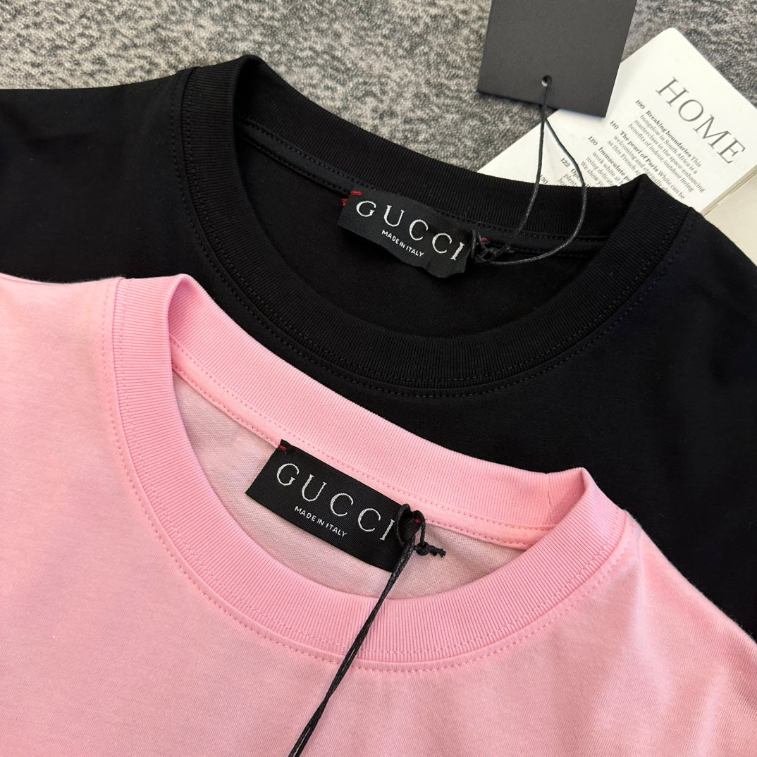 GG SS26 Short-Sleeve T-Shirt Logo-print Cotton 350762