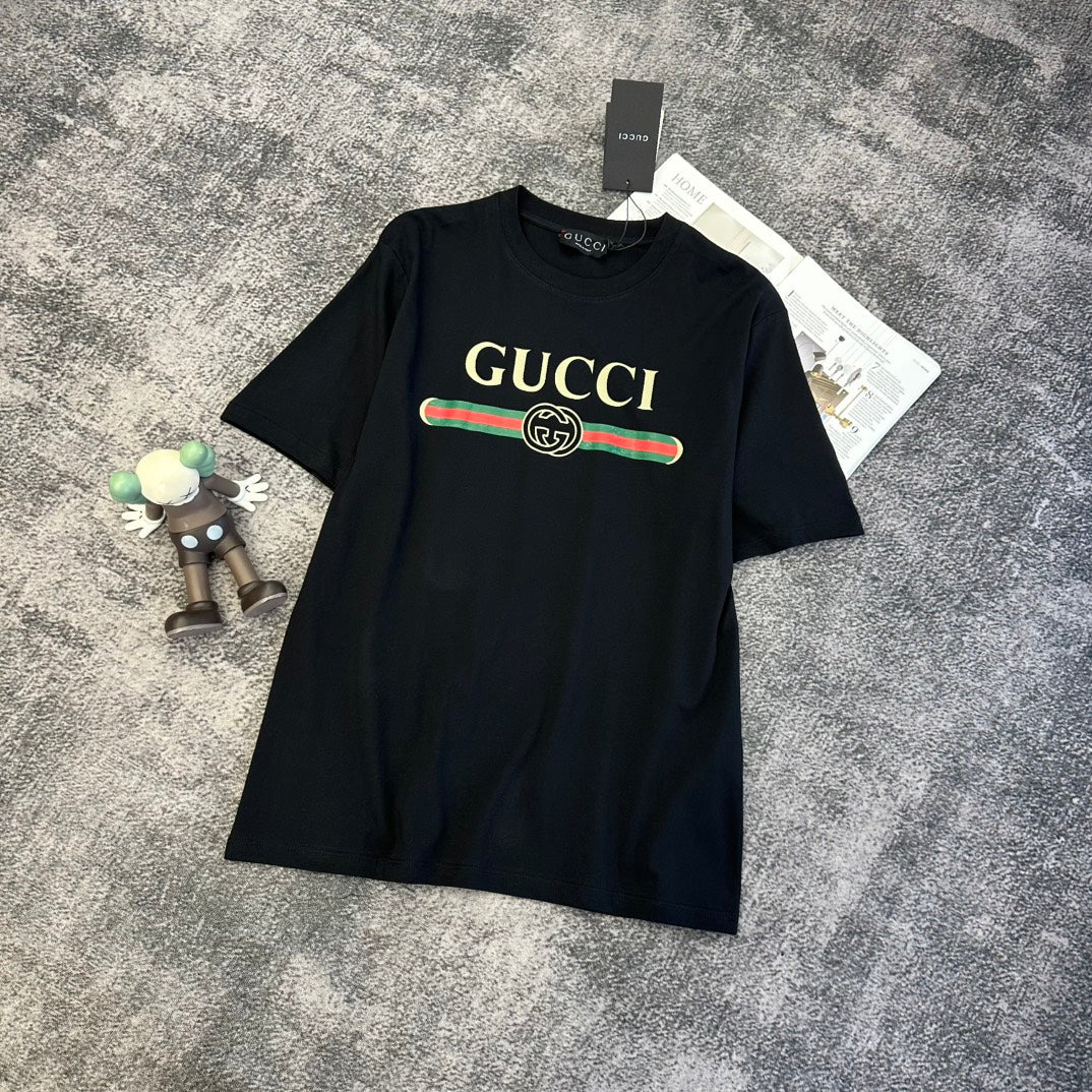 GG SS26 Short-Sleeve T-Shirt Logo-print Cotton 350762