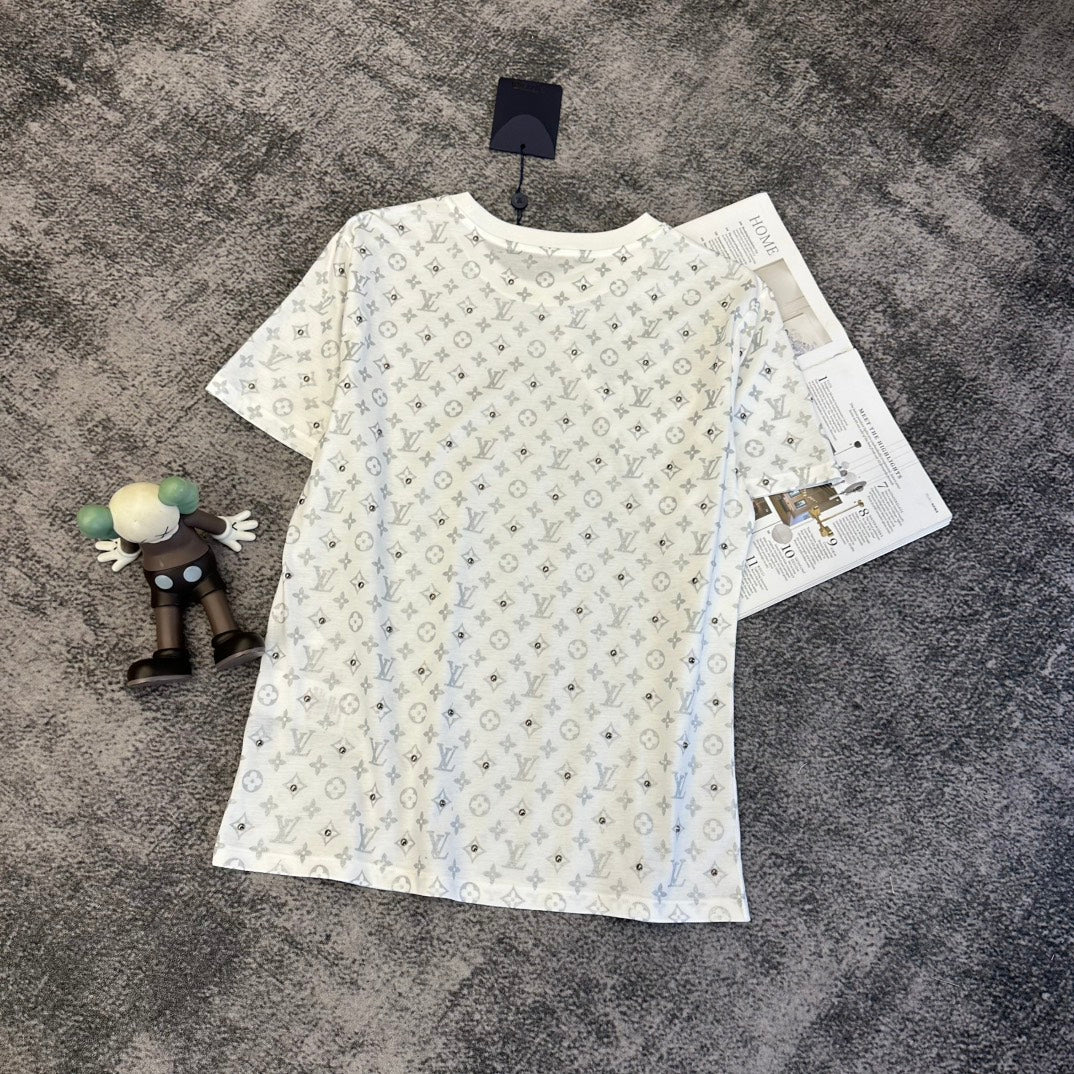 GG SS26 Washed Monogram T-shirt Cotton 350656