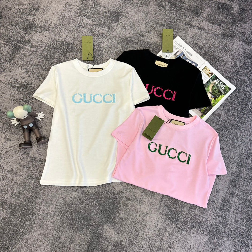 GG SS26 Short-Sleeve T-Shirt Logo Cotton 350664