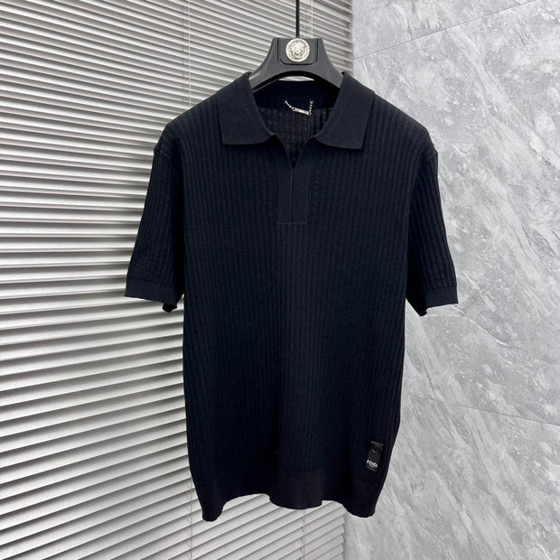 Fendi 2026 Men's Polo Knit Sweater Cotton Knit 826248