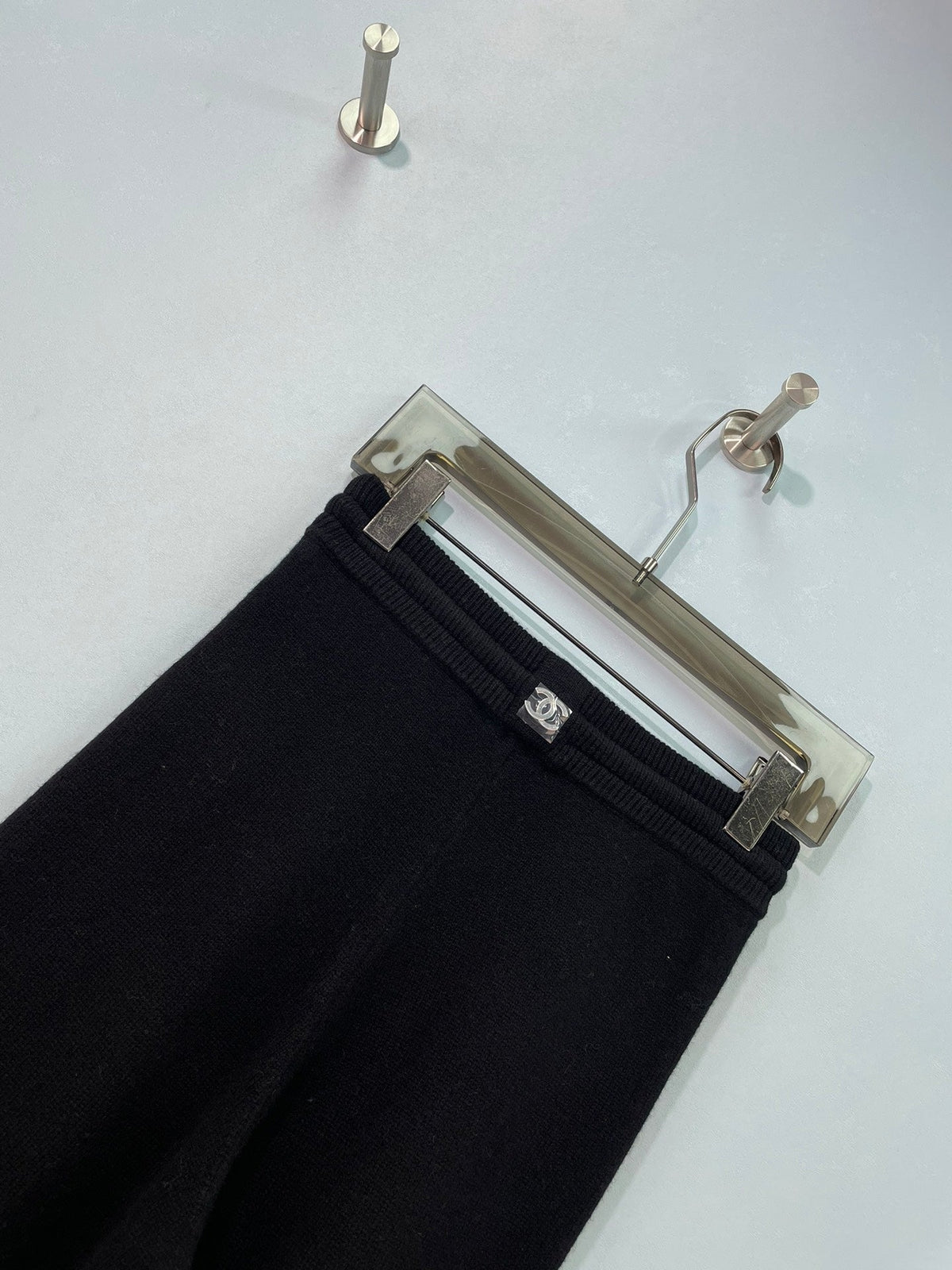 Chanel 26S Wide-Leg Knit Pants 1736