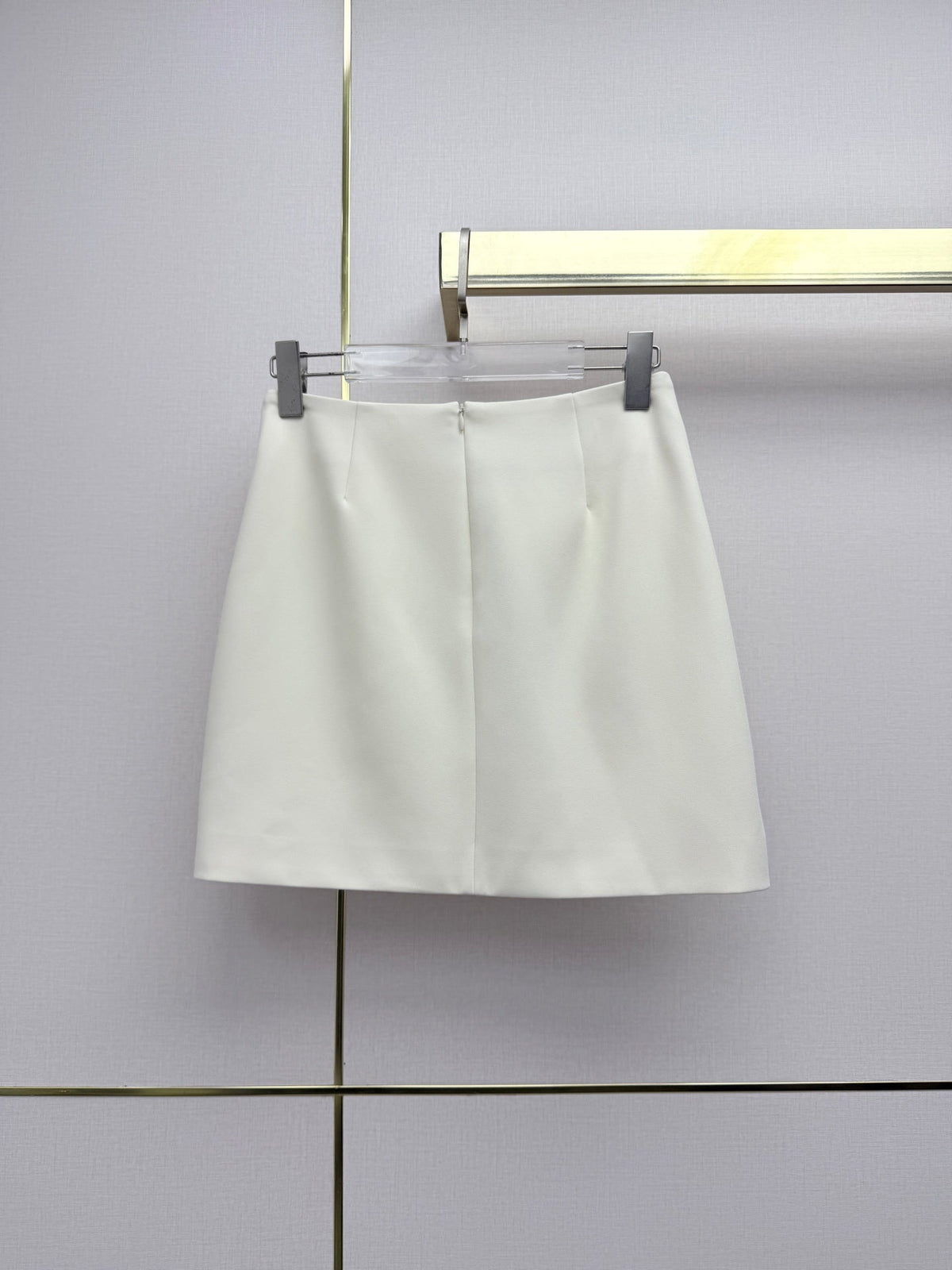GG 26SS Mini Skirt Double G Metal Buttons 437645