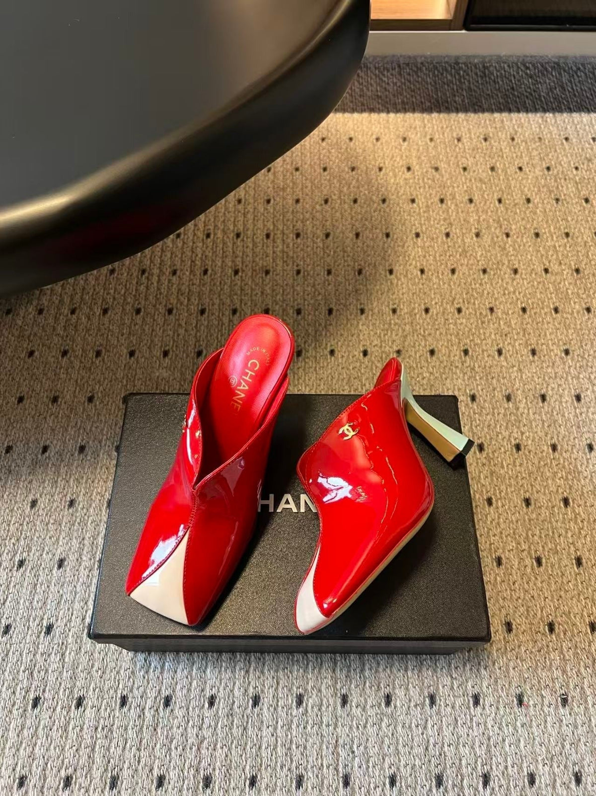 Chanel 2026 Mules 90mm Calfskin