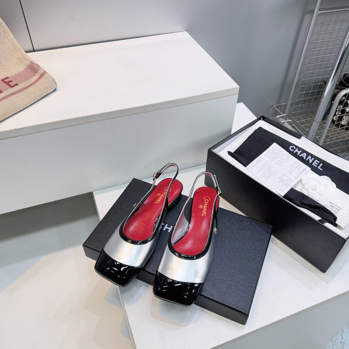 Chanel 2026 Slingback 65mm Patent Leather 942794