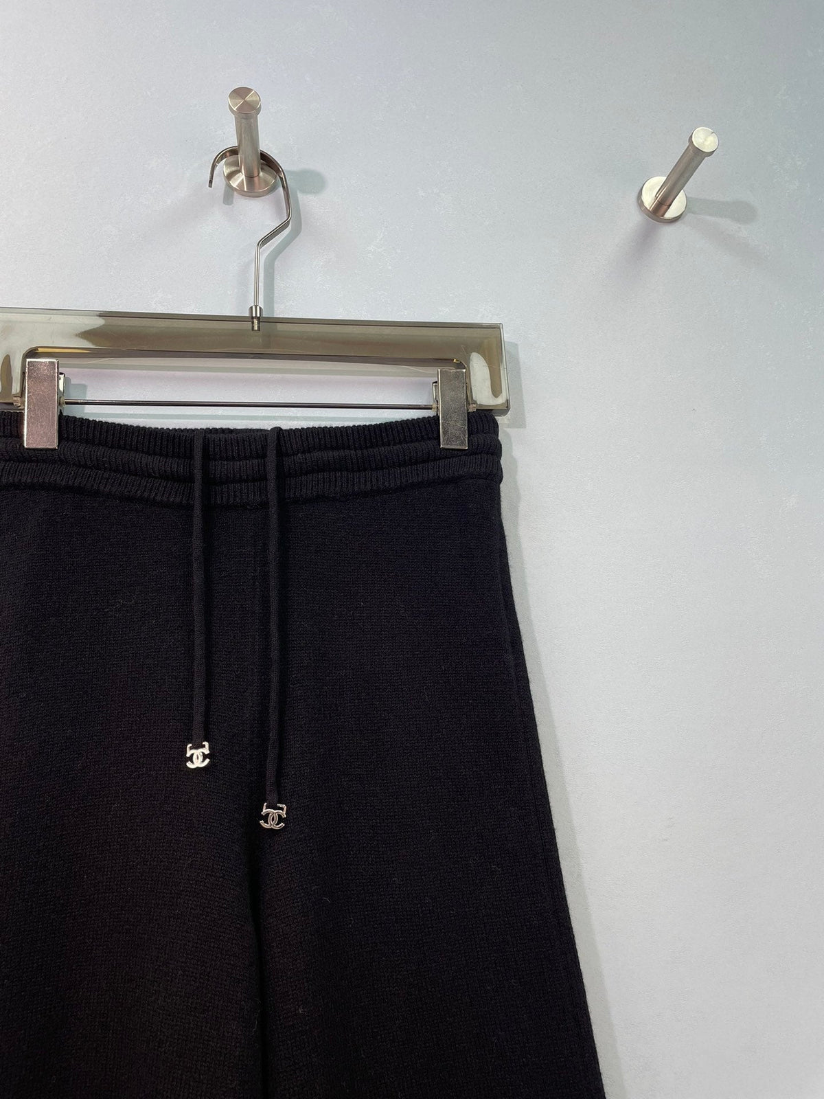 Chanel 26S Wide-Leg Knit Pants 1736