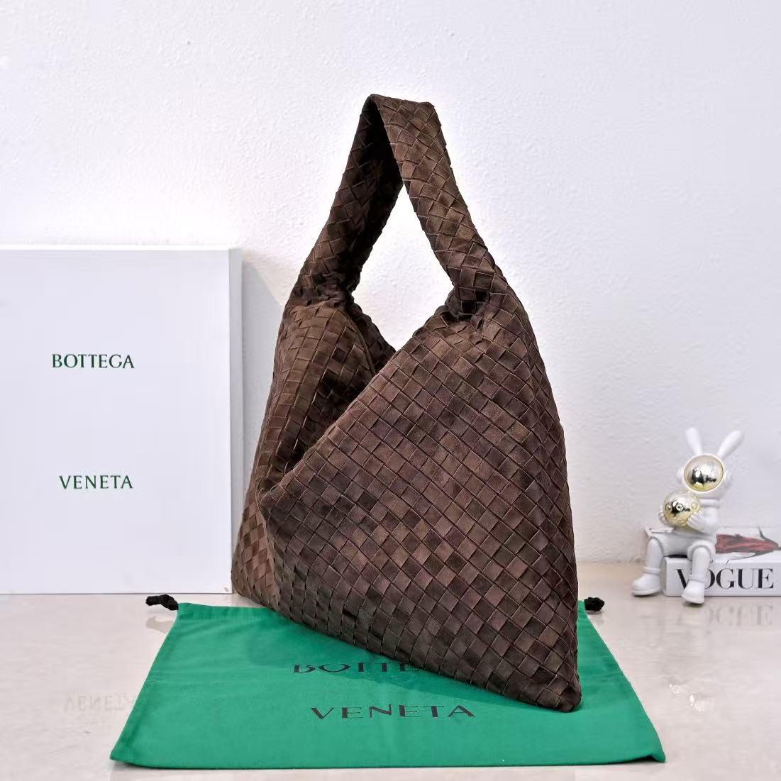Bottega Veneta 2026 Knot Clutch 20cm Black Lambskin