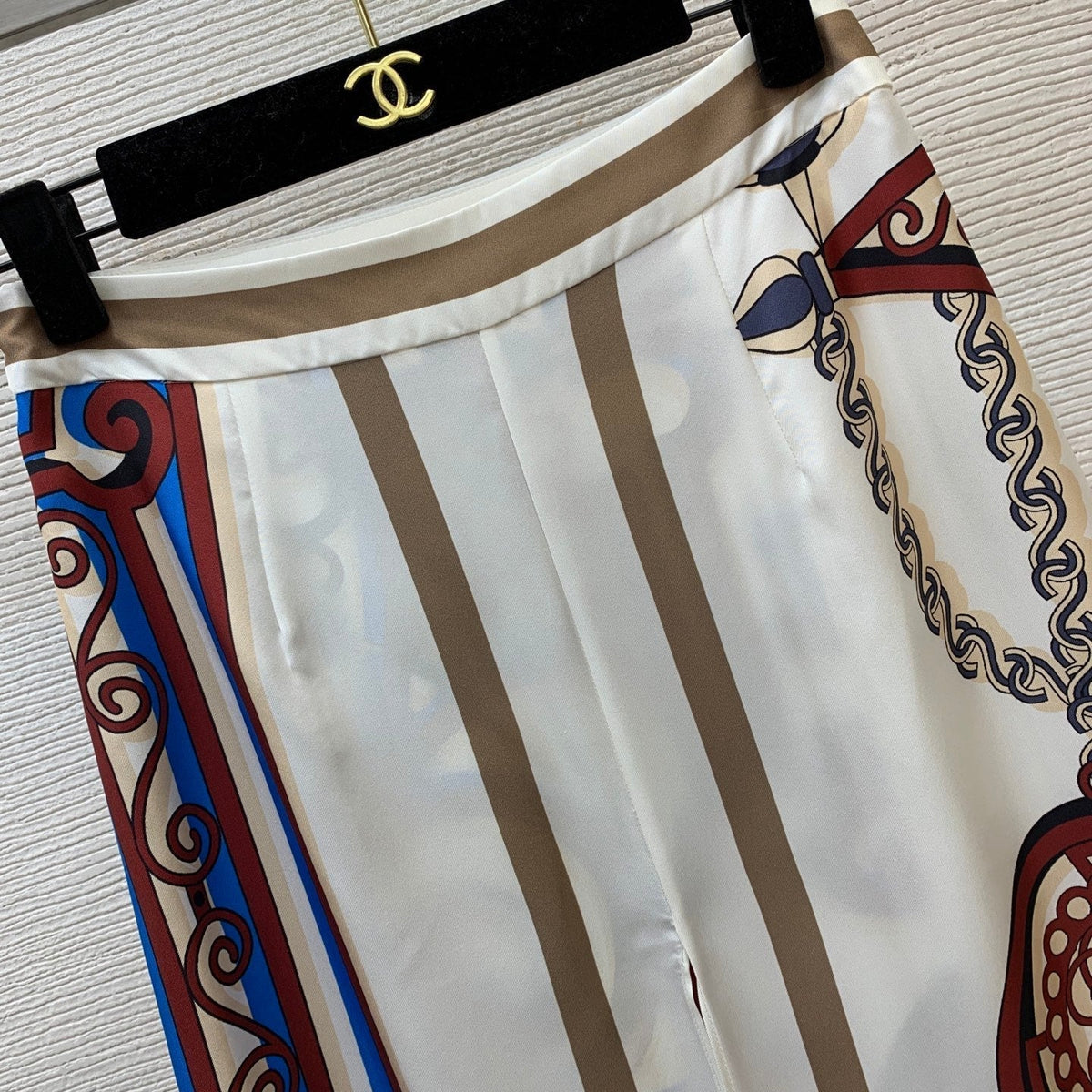 Hermes 26s Shirt And Skirt Set 821