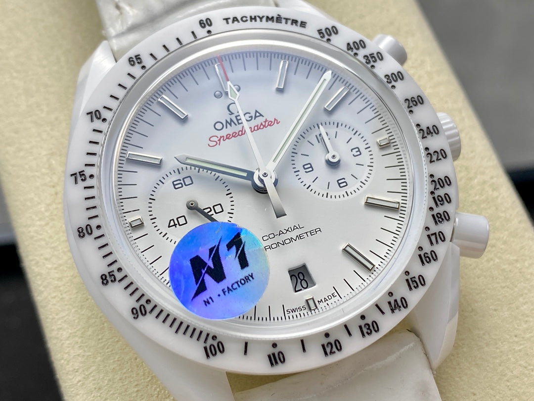 Omega Seamaster Aqua Terra 41mm Omega Speedmaster Moonwatch White Side of the Moon 44.2mm Watch Blue 150M Co-Axial Master Chronometer (Copy)