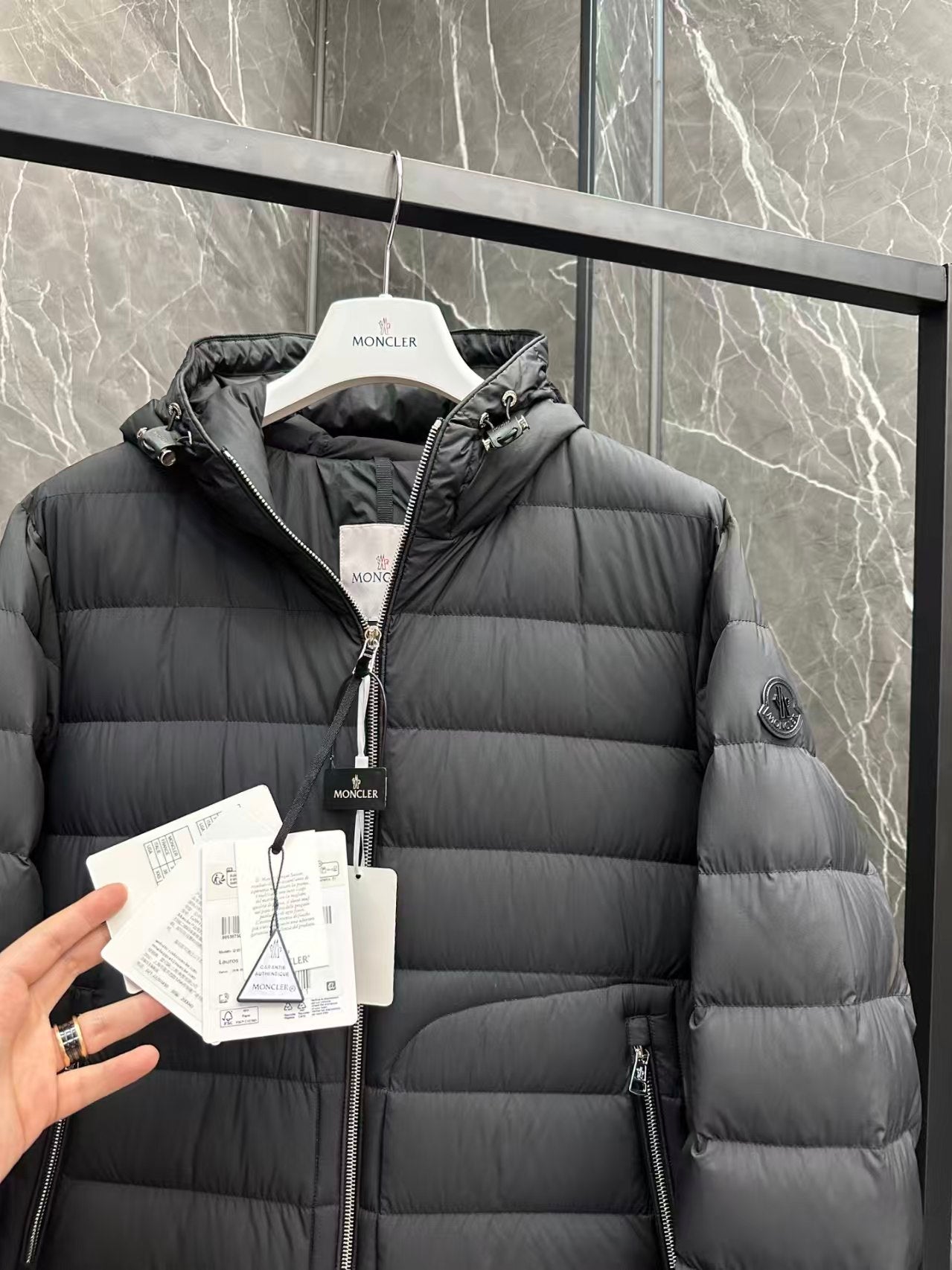 MC Sestriere Hooded Short Down Jacket