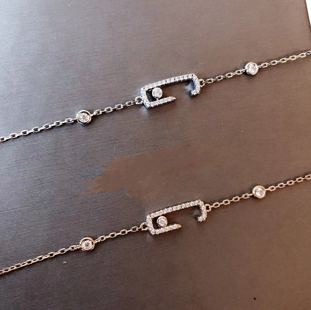 Messika Move Uno Open Diamond Bracelet