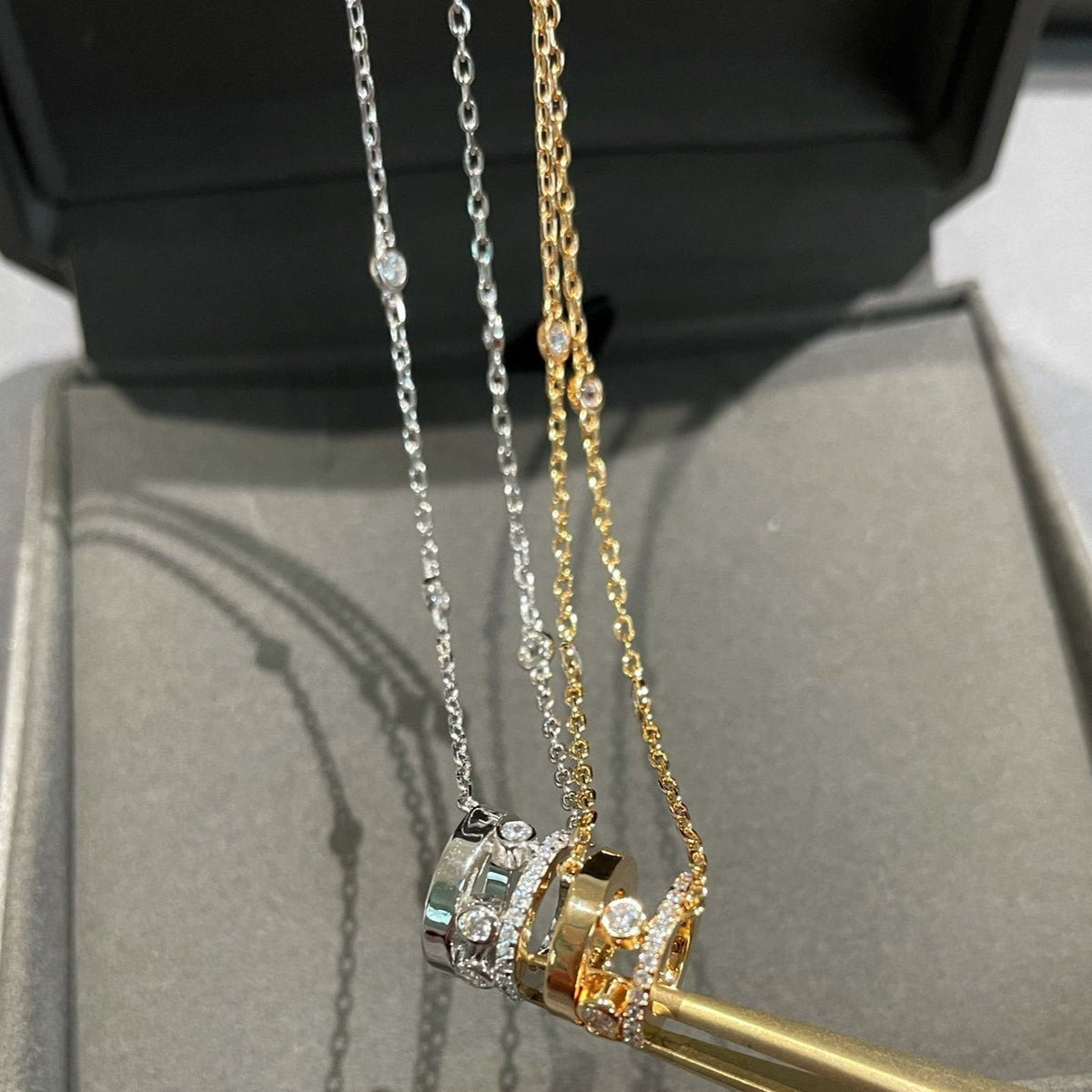 Messika Chain Move Romane Pendant Necklace
