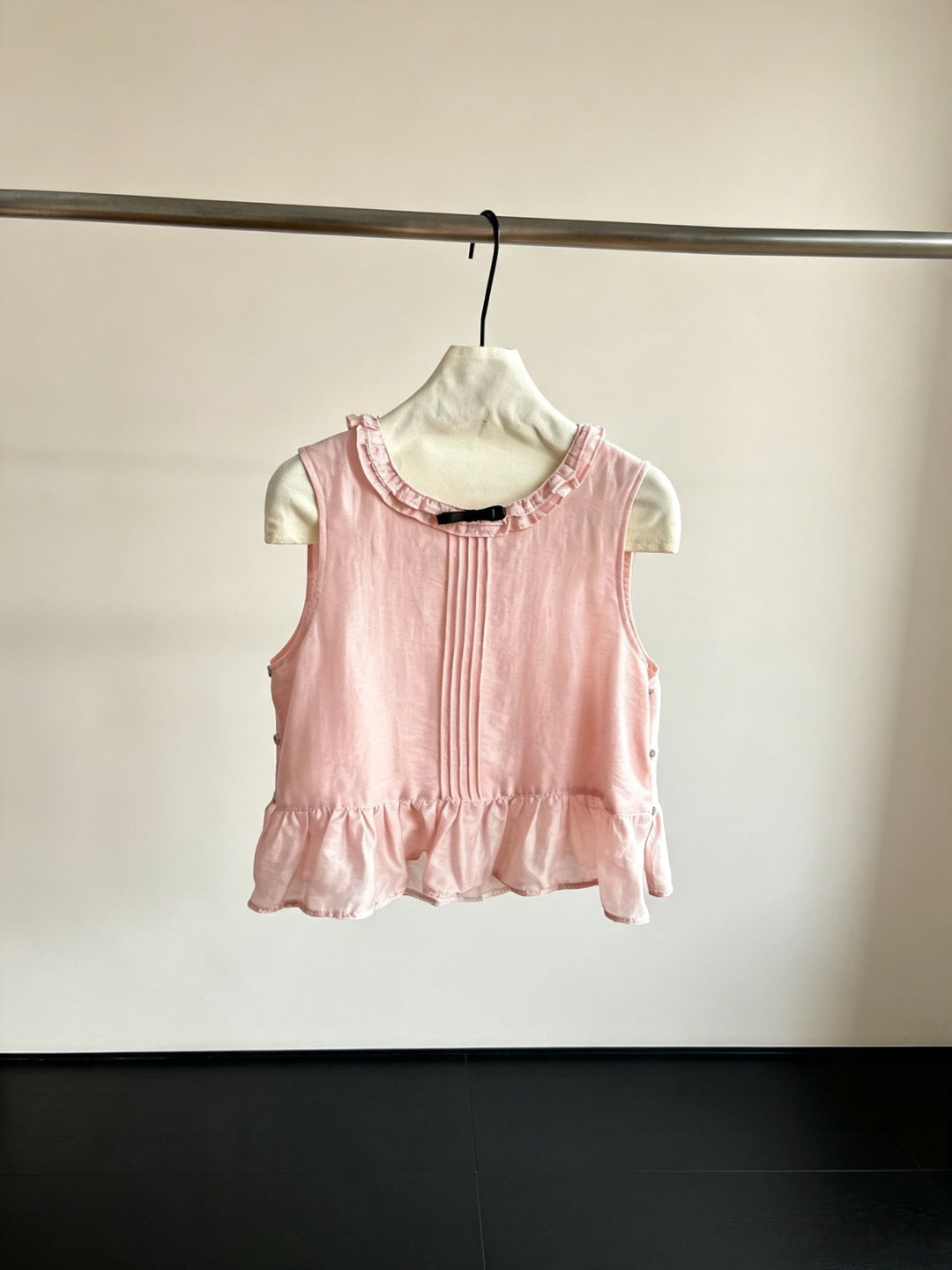 Hermes 26s Sleeveless Top And Shorts Set 777