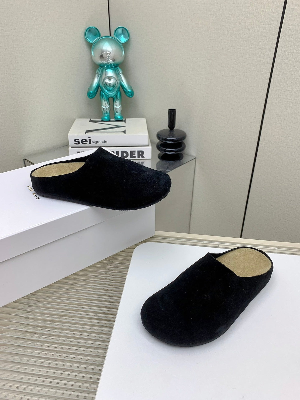 The Row 2026 Birkenstock Slippers Leather 159432