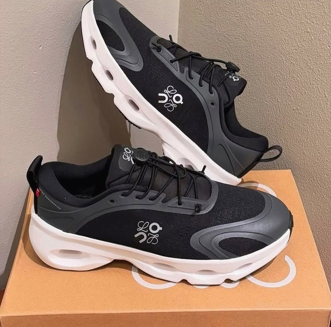 Loewe 26s On Running Cloudsolo x Loewe White Black Mesh TPU