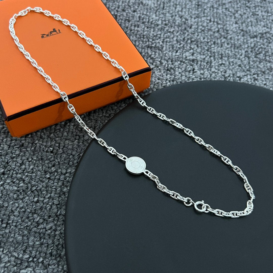 CHANE DE COU SILVER NECKLACE