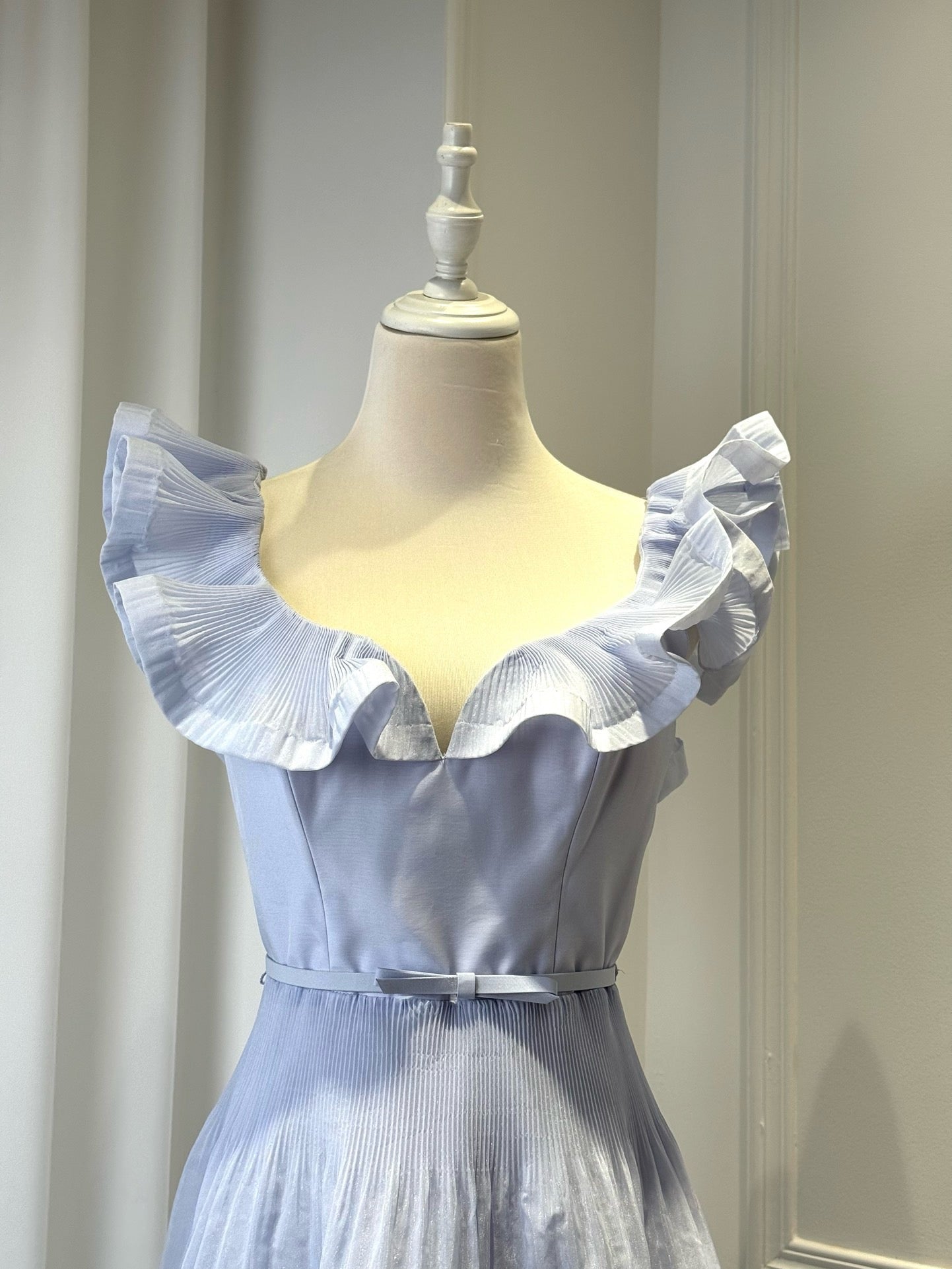 Zimmermann Pleated Frill Mini Dress