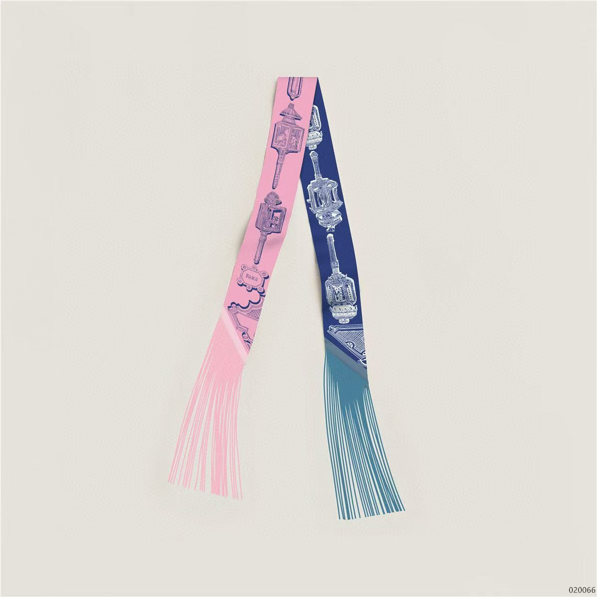 HM 26s Ex-Libris Twilly Scarf 5 x 86 cm