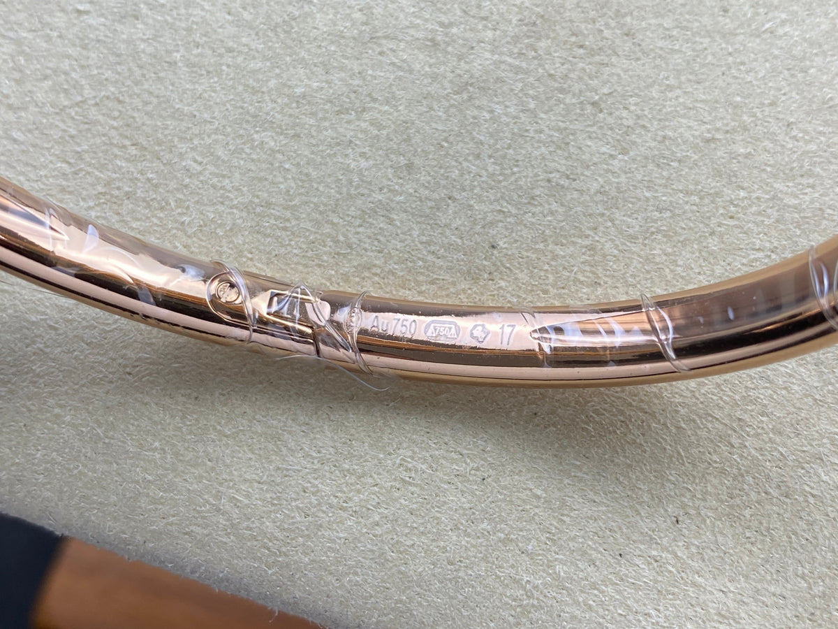 Cartier Baignoire Diamond Mini 18.5mm Pink Gold Clous de Paris Dial