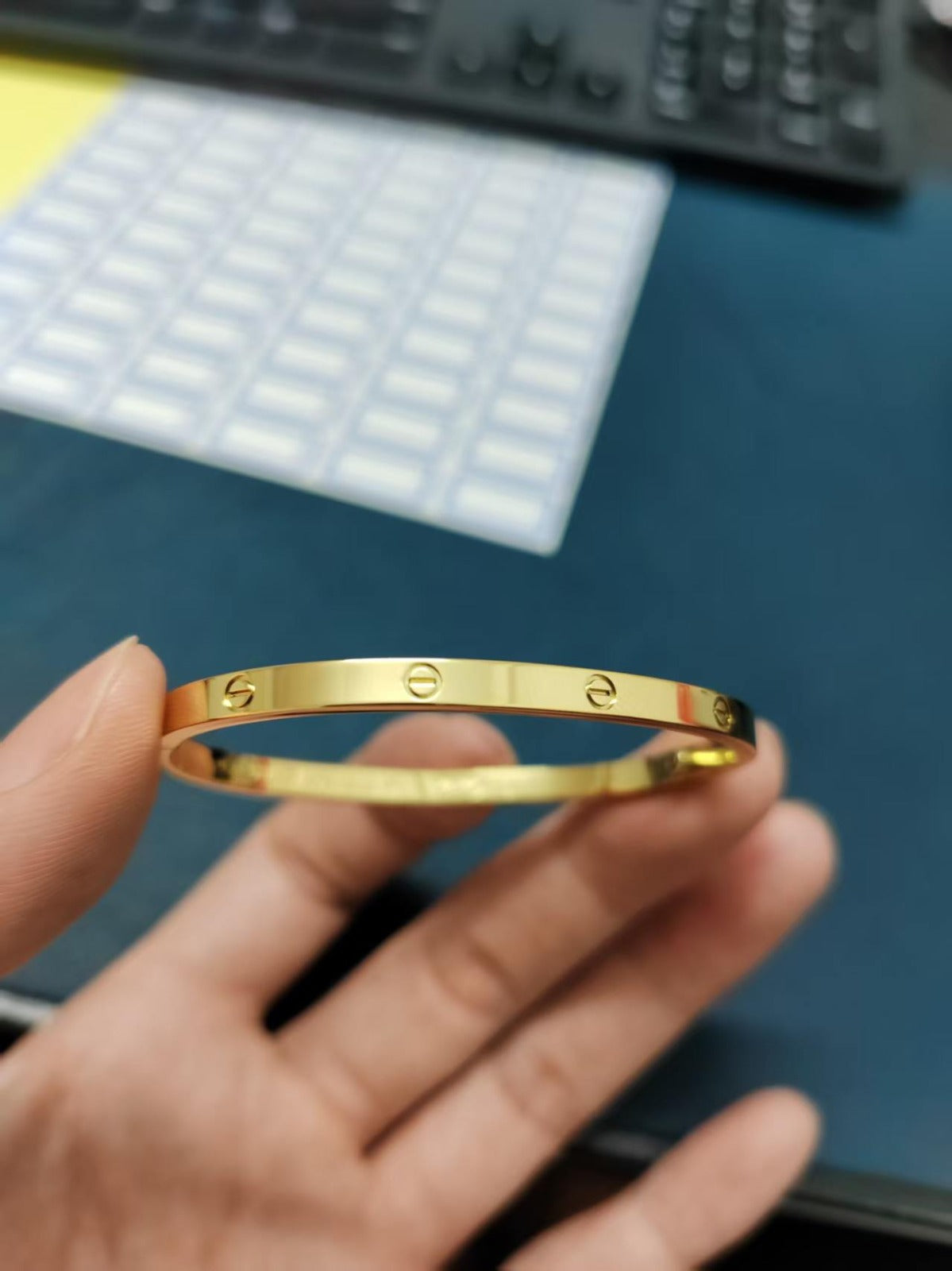 LOVE BRACELET 3.65MM GOLD