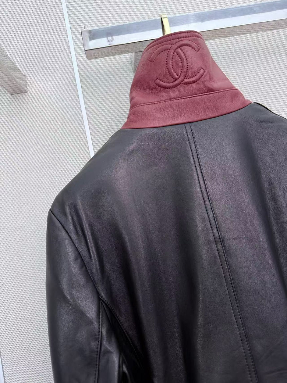 CC Fall Winter 2026 Pre-Collection Jacket Black Lambskin