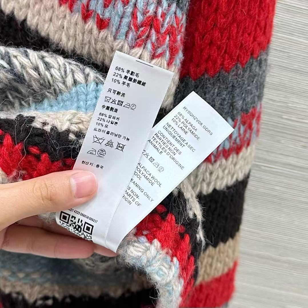 Celine Polo Sweater In Mouline Alpaca And Wool